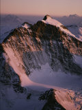 Aerial View of the Swiss Alps