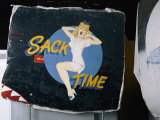 A View of a Painting That Once Decorated the Door of a World War Ii Bomber