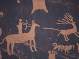 Petroglyphs on a Rock at Canyonlands National Park