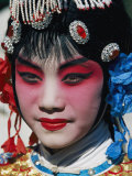 Buy Chinese Woman in Theatrical Makeup and Costume at AllPosters.com