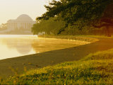Hazy Shot of the Tidal Basin at Potomac Park