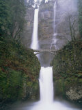 Buy A Bridge over a Portion of Multnomah Falls in Oregon at AllPosters.com