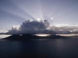 Buy A Large Cloud Hovers over Dominica Island at AllPosters.com