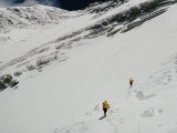 Buy Two Mount Everest Expedition Members Climbing a Steep Mountain Slope at AllPosters.com