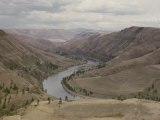 Buy View of the Clearwater River Running Through the Nez Perce Reservation at AllPosters.com