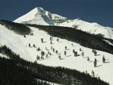 Buy Elevated View of Slope at Big Sky Ski Resort at AllPosters.com