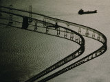 Tanker and Chesapeake Bay Bridge
