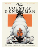 Chicks Fighting over a Worm, c.1916