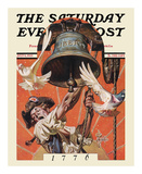 Ringing Liberty Bell, c.1935