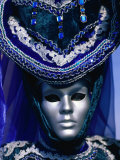 Person in Costume for Carnevale, Venice, Italy