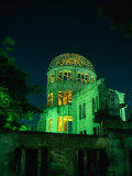 A-Bomb Dome at Night, Hiroshima, Japan