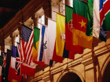 Buy Flags on Publishing Society Building, Boston, Massachusetts, USA at AllPosters.com
