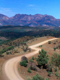 Dirt Road Winding Through Range, Flinders Ranges National Park, Australia