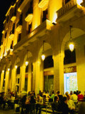 People Dining Al Fresco in Downtown Area, Beirut, Lebanon