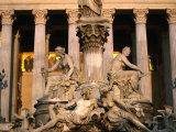 Statue of Pallas Athene at the Entrance to Parliament, Vienna, Austria