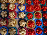 Tomatoes and Potatoes for Sale at Street Stall, Johannesburg, Gauteng, South Africa