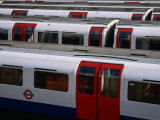 Buy Tube Trains, London, United Kingdom at AllPosters.com