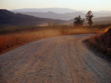 Road Between Lower Loteni and Himeville in the Southern Drakensberg Ranges, South Africa