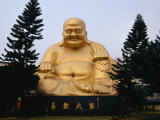 Buddha Statue at Paochueh Temple, Taichung, Taiwan