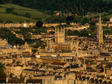 Buy View Over City, Bath,Bath & North-East Somerset, England at AllPosters.com