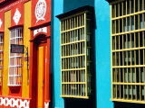 Buy Brightly Painted Buildings on Calle Carabobo in the Old Quarter of Maracaibo, Venezuela at AllPosters.com