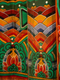 Buy Colourful Painted Patterns on Wall of Changgyeonggung Palace, Seoul, South Korea at AllPosters.com