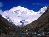 Buy Snow-Covered Mountain Peak, Jhomolhari, Bhutan at AllPosters.com