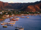 Buy Harbour of Fishing Village Near Santa Marta, Taganga, Colombia at AllPosters.com