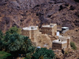 Traditional Mud Brick Houses Beneath Al-Aan Palace, Najran, Saudi Arabia