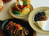 Buy Mexican Dishes of Guacamole, Beef and Beans at Phoenician Resort, Scottsdale, Arizona, USA at AllPosters.com