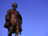 Buy Bronze Statue of Mohandas Karamchand (Mahatma) Gandhi, Mumbai, Maharashtra, India at AllPosters.com