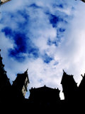 Buy Clouds Over Courtyard Buildings of Felipe Ii's Grand Palace, San Lorenzo De El Escorial, Spain at AllPosters.com