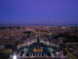 City from Dome of St. Peter's Basilica (Basilica Di San Pietro), Vatican City