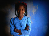 Buy Young Girl Inside Her Home, Pune, Maharashtra, India at AllPosters.com