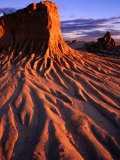 Buy Detail of Walls of China, Mungo National Park, Australia at AllPosters.com