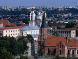 Cityscape from Gedimino Tower, Vilnius, Lithuania,
