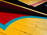 Detail of Painted Boats in Xochimilco, Mexico City, Mexico
