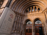 The Entrance to the Natural History Museum - London, England