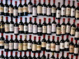 Fridge Magnet Wine Bottles., St. Emilion, Aquitaine, France