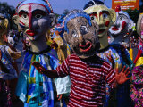 Procession to Begin Thai New Year Celebrations of the Songkhran Festival, Bangkok, Thailand