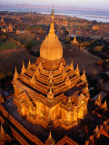 Spire of Htilominlo Pahto, Bagan, Mandalay, Myanmar (Burma)