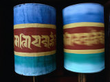 Buy Prayer Wheels Spinning in Jambey Lhakhang, Bumthang, Bhutan at AllPosters.com