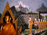 Buy Images of Buddha and People at Wat Phra That Doi Suthep, Chiang Mai, Thailand at AllPosters.com