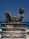 Buy Ceremonial Statue of Chac Mool, Cancun, Quitana Roo, Mexico at AllPosters.com