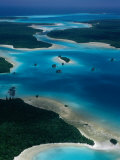 Aerial View of Isle of Pines, L'Le De Pins, New Caledonia