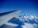 Aeroplane Wing Over Himalayas, Mechi, Nepal