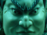 Detail of Ivory Carving of Face, Kowloon, China