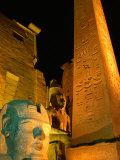 Luxor Temple at Night, Luxor, Egypt