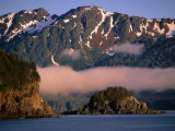 Buy Rocky Headlands and Snow-Capped Peaks, Chichagof Island, Alaska, USA at AllPosters.com