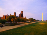 Buy The Smithsonian Institute and Washington Mall, Washington Dc, USA at AllPosters.com